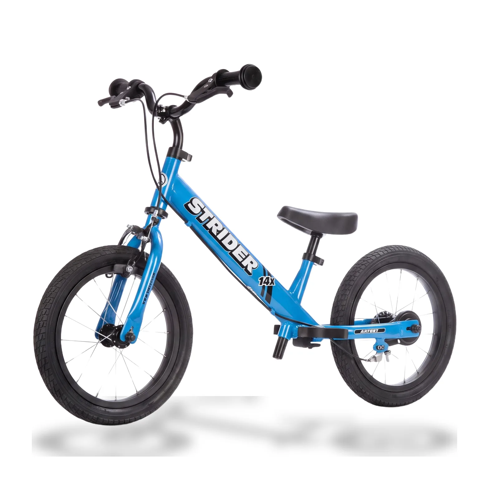 Strider 14x convertible bike on white background